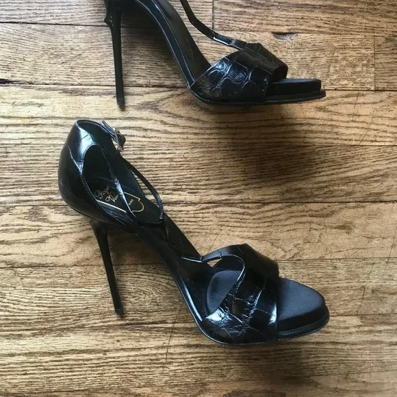 Roger Vivier Crocodile Heels